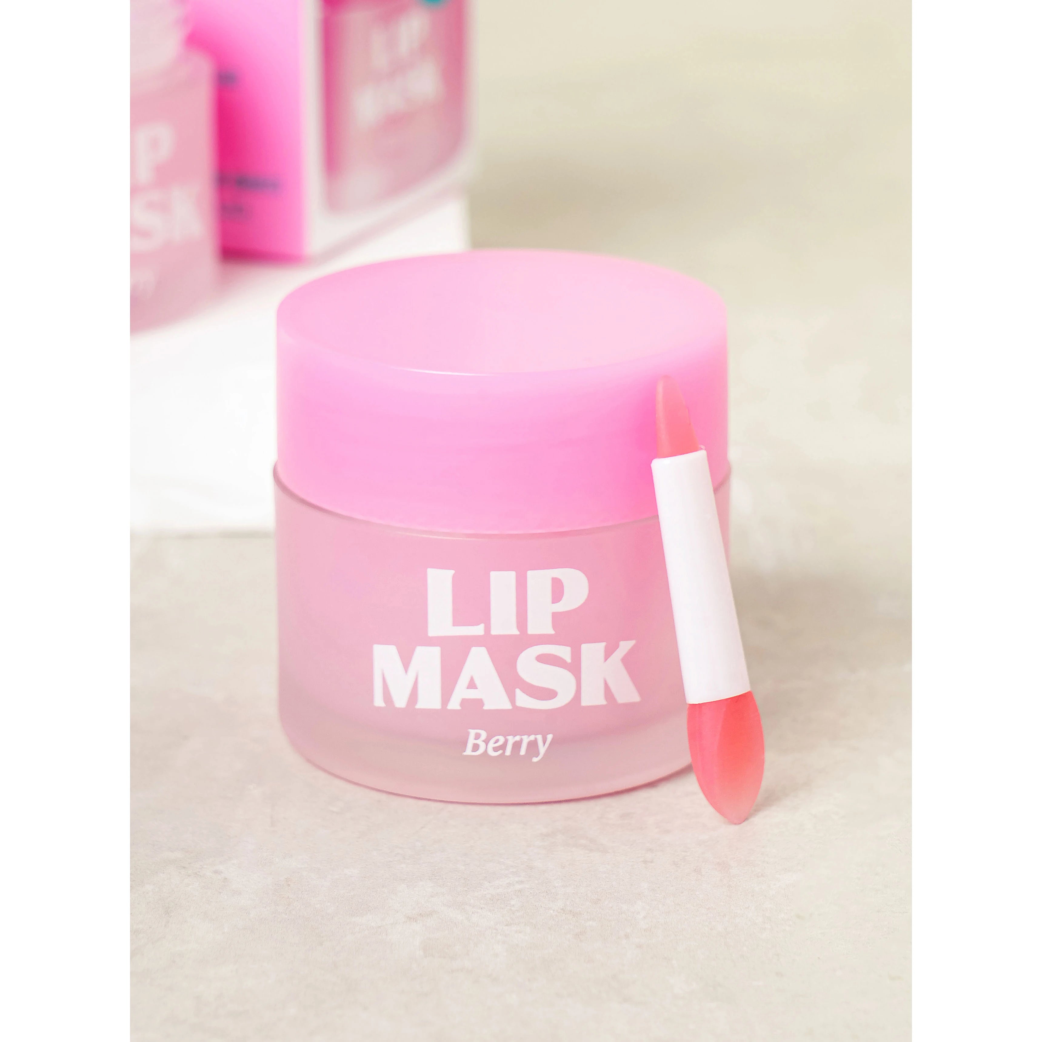 Berry glow lip sleeping mask in the kit