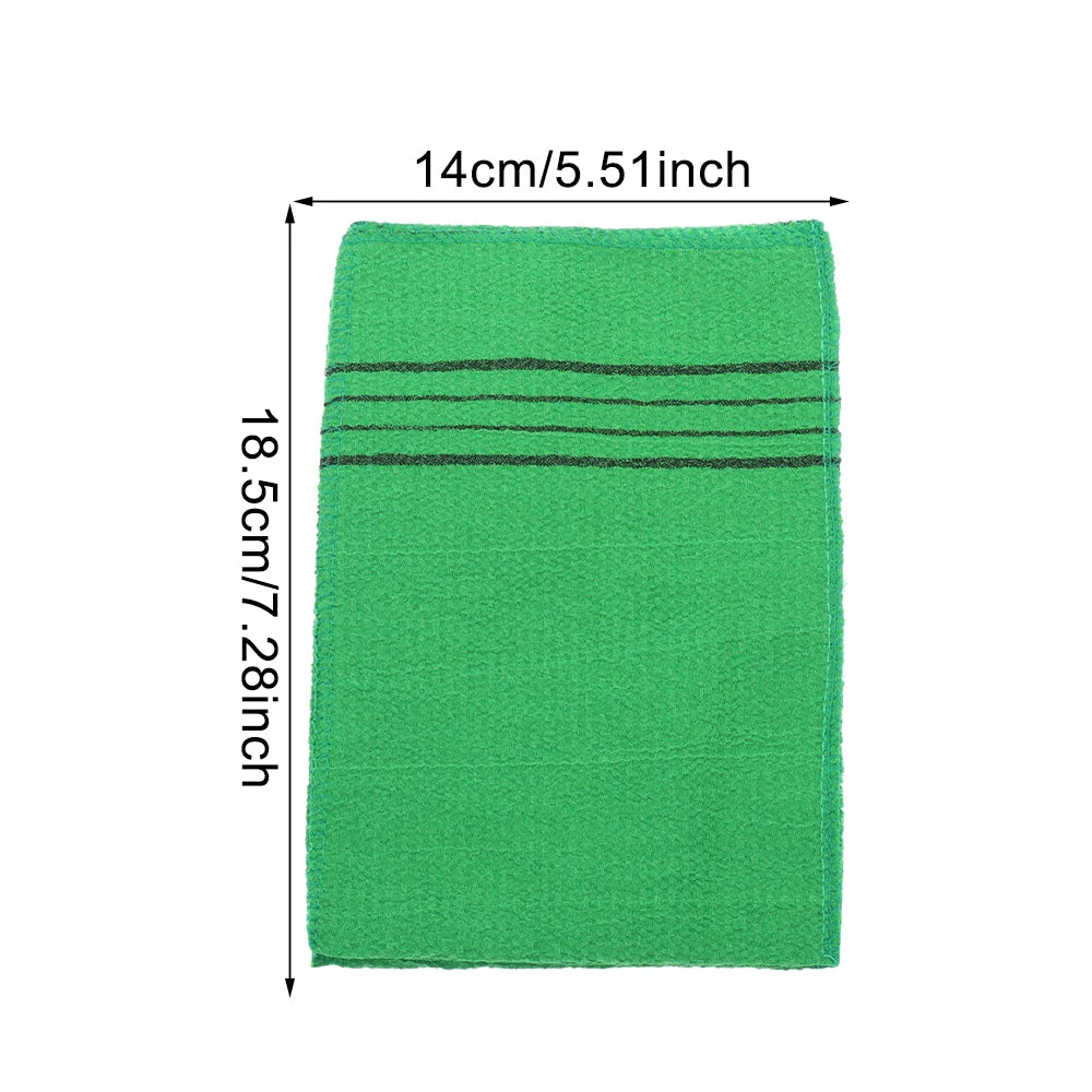 Smooth skin exfoliating gloves