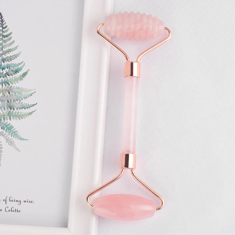 Adonis Cares Glow-Up Ritual Kit rose quartz roller