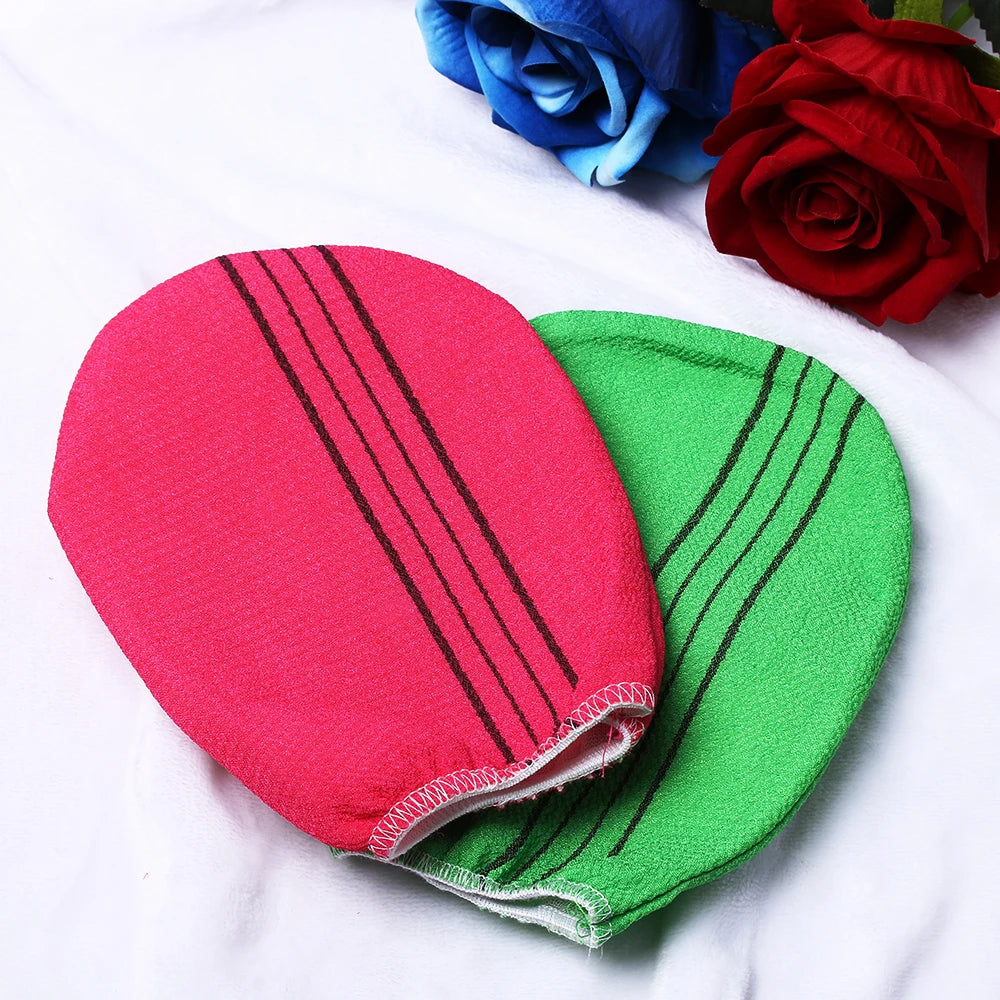 Adonis Cares Korean exfoliating mitt set