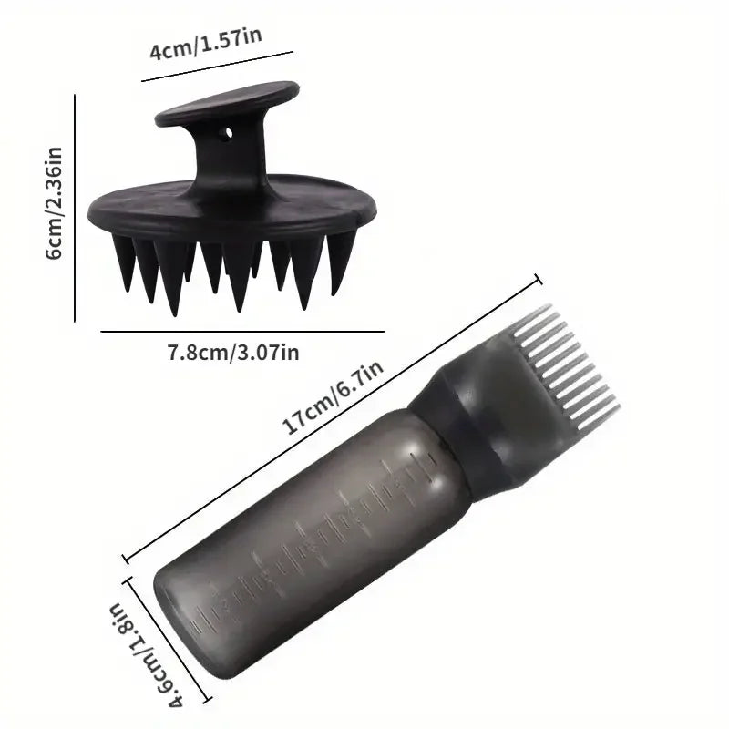 Adonis Cares scalp care applicator set
