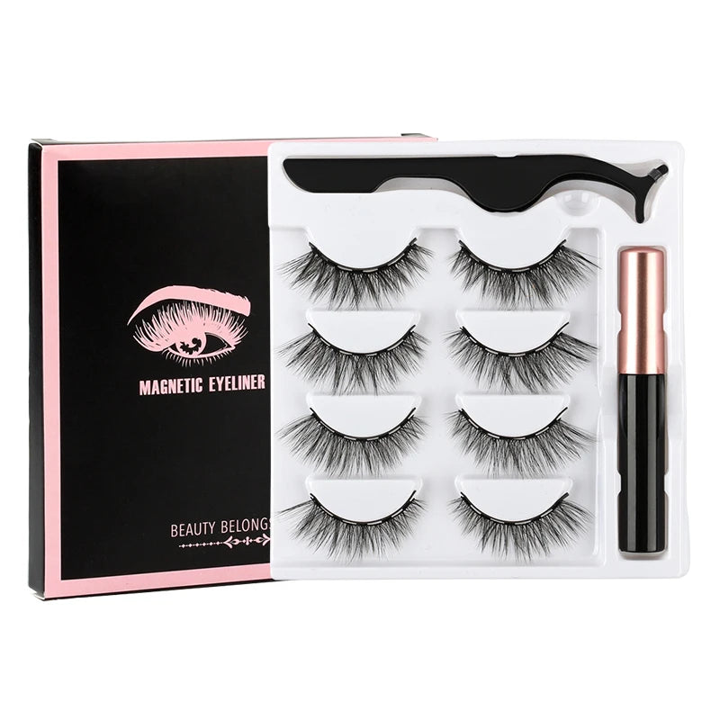 Glam magnetic lash styles