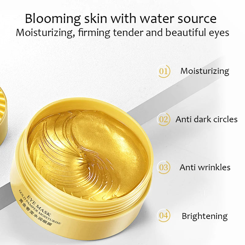 Hydrogel eye mask under-eye